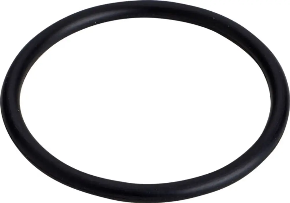 Schwarzer O-Ring auf weißem Hintergrund. Das Produkt gehört zur Marke Ideal Standard und wird oft in Sanitärinstallationen verwendet.